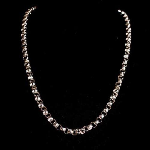 Zilveren dames ketting Lorena