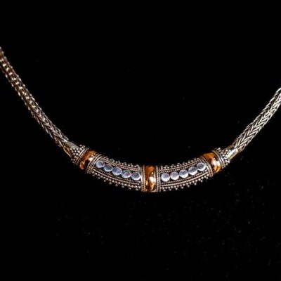 Zilveren ketting Goldy 2