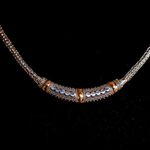 Zilveren ketting Goldy 2