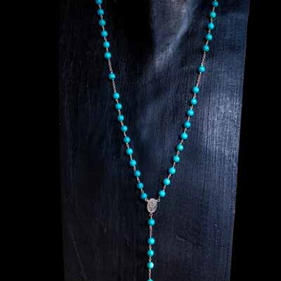 Kralen ketting Rosita blue