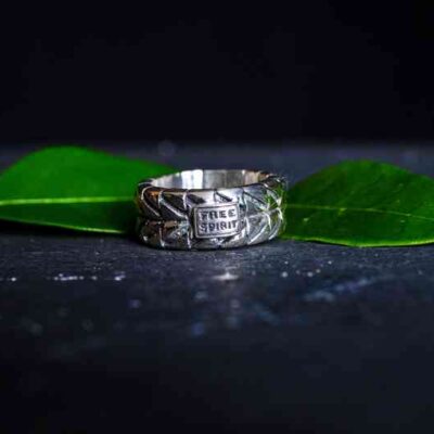 Zilveren dames en heren ring Lorenzo