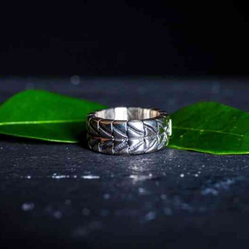 Zilveren dames en heren ring Lorenzo