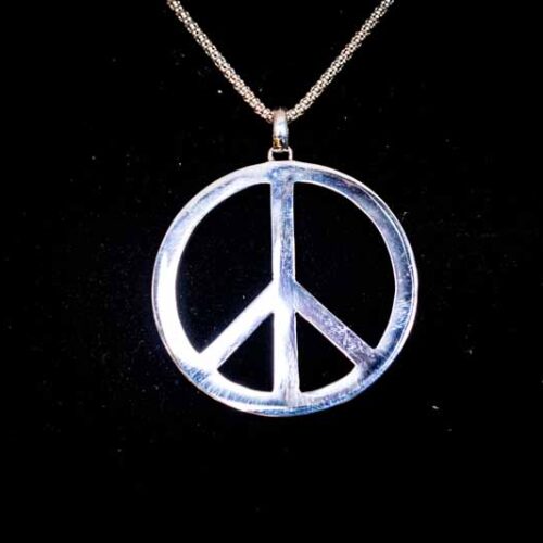 Zilveren Free Spirit hanger large