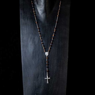 Kralen ketting Rosita brown