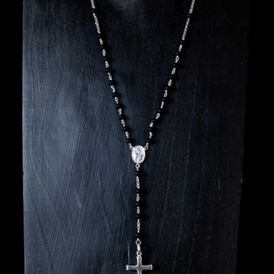 Kralen ketting Rosita black