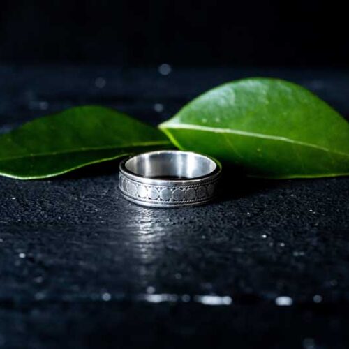 Zilveren dames ring Loulou two