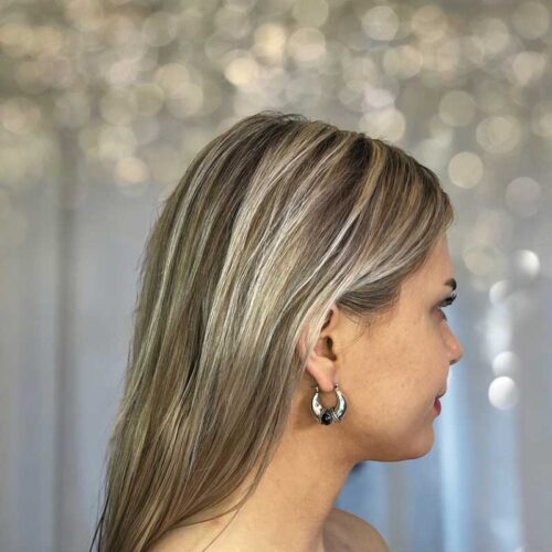 Oorbellen Nina black