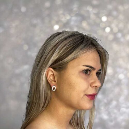 Zilveren oorbellen Solo