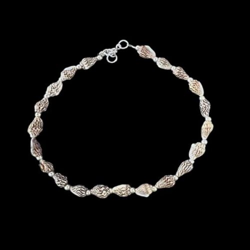 Enkelbandje Schelp brown