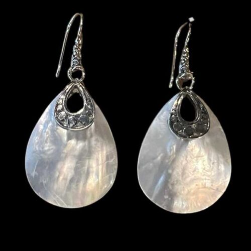 Zilveren oorbellen By the sea