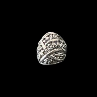 Zilveren dames ring Flowers of Bali