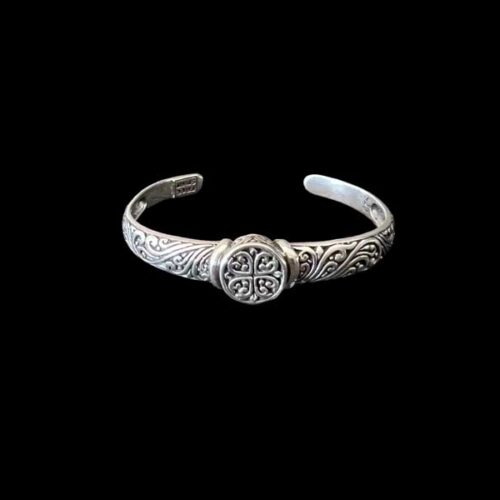 Zilveren dames armband Haïti