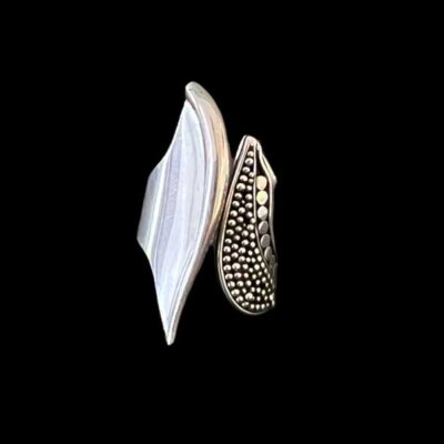 Zilveren dames ring Noni