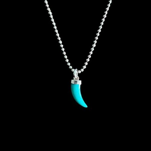 Hanger haaientand blue