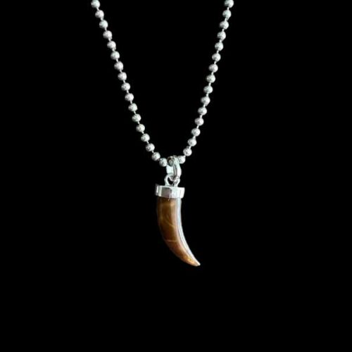 Hanger haaientand brown