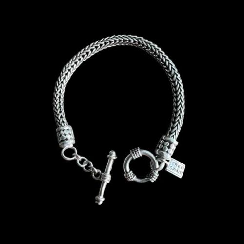 Zilveren dames armband Pippa