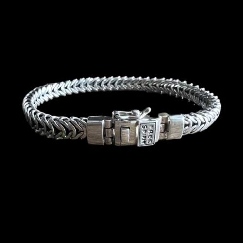 Zilveren dames en heren armband Lennardt