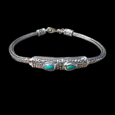 Zilveren dames armband Batur