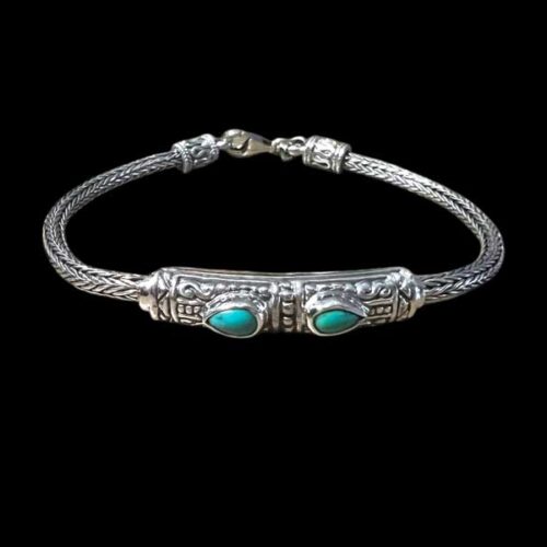 Zilveren dames armband Batur