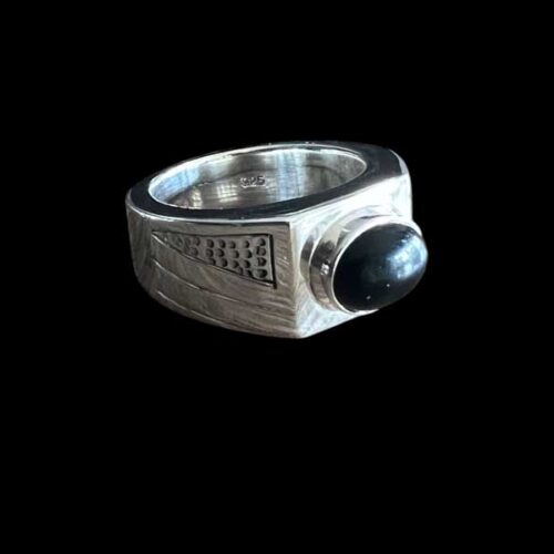 Zilveren heren ring Motown