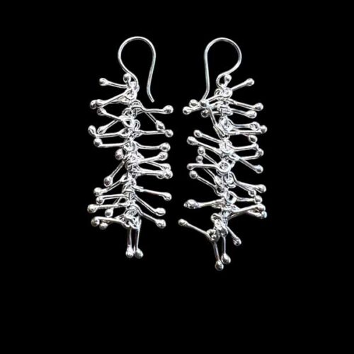 Zilveren oorbellen Carlijn