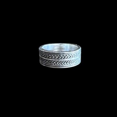 Zilveren dames en heren ring Rowan