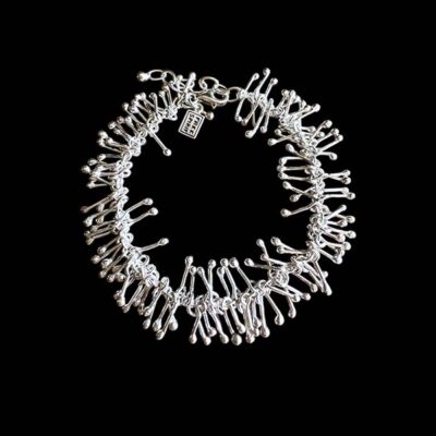 Zilveren dames armband Carlijn