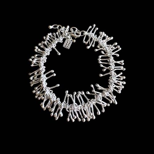 Zilveren dames armband Carlijn