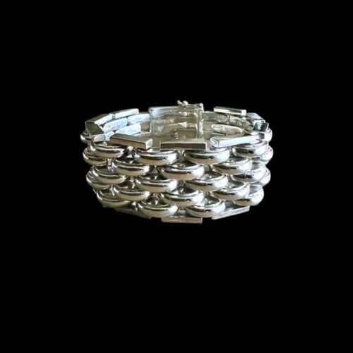 Zilveren dames en heren armband Rico XL