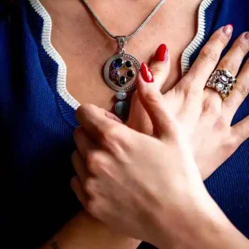 Zilveren dames ring Mascha