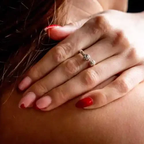 zilveren dames ring Louise