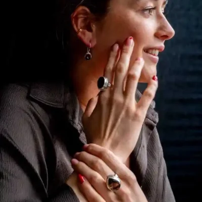Zilveren dames ring Autumn 1