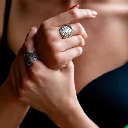 Zilveren dames ring Dunja