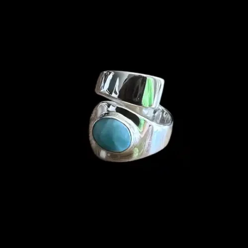 Zilveren dames ring Spring
