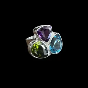zilveren dames ring Ayu