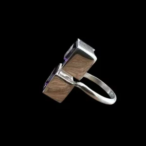 Zilveren dames ring Winter XL
