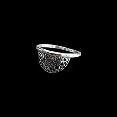 Zilveren dames ring Hari