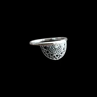 Zilveren dames ring Hari
