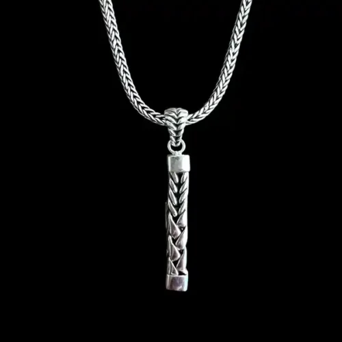 Zilveren hanger True