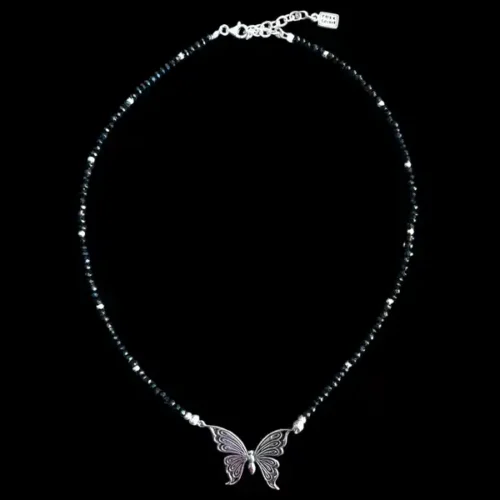 Ketting Butterfly black