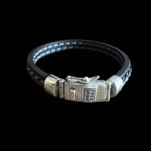 Lederen armband William