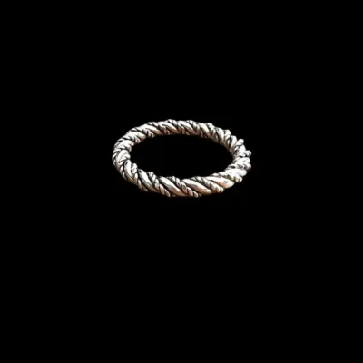 Zilveren dames en heren ring Pablo