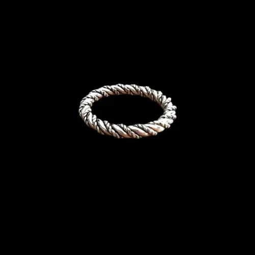 Zilveren dames en heren ring Pablo