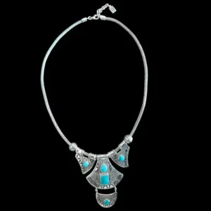 Zilveren ketting Batur India 2