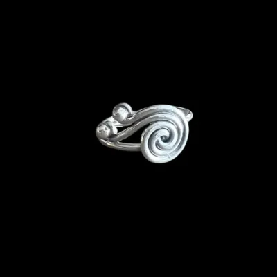 Zilveren dames ring Putu