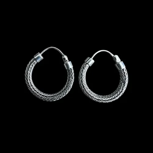 Zilveren oorbellen Lana