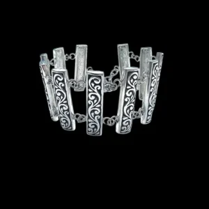 Zilveren dames armband Canggu