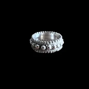 Zilveren dames ring Sari