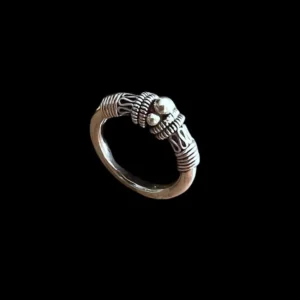 Zilveren dames ring Lombok