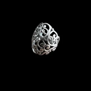 Zilveren dames ring Canggu big